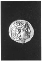 Alexander the Great coin with the ram